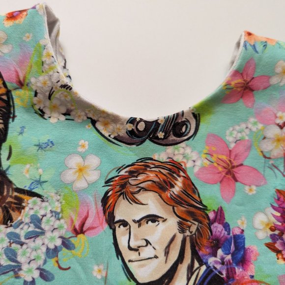 AG Threads Star Wars V Back Peplum Top PLAY 4t - Picture 5 of 6